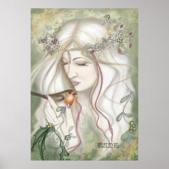 Poster Holly Fairy de Yuletide (Devant)