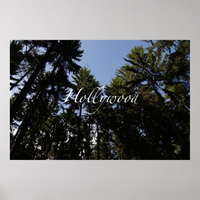 Poster Hollywood (Devant)