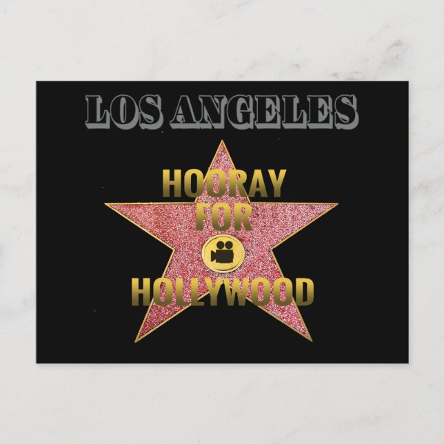 Poster Hollywood Blvd. Carte postale (Devant)