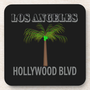 Poster Hollywood Blvd. Untersetzer