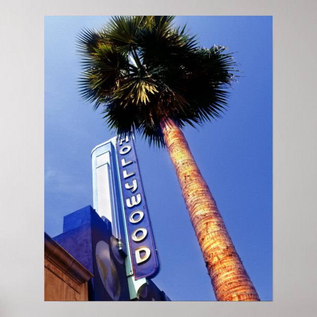 Poster Hollywood Boulevard, Los Angeles (Devant)