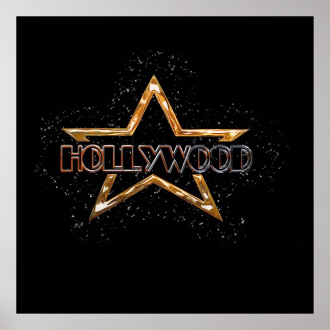 Poster Hollywood Star (Devant)