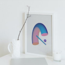 Holographique 80s Art Futuriste Moderne