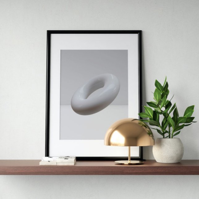 Poster Holographique 80s Art Futuriste Moderne (Créateur téléchargé)