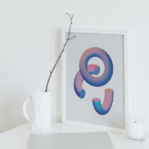 Holographique 80s Art Futuriste Moderne