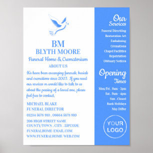 Poster Holy Dove, Funeral Home, Directeurs