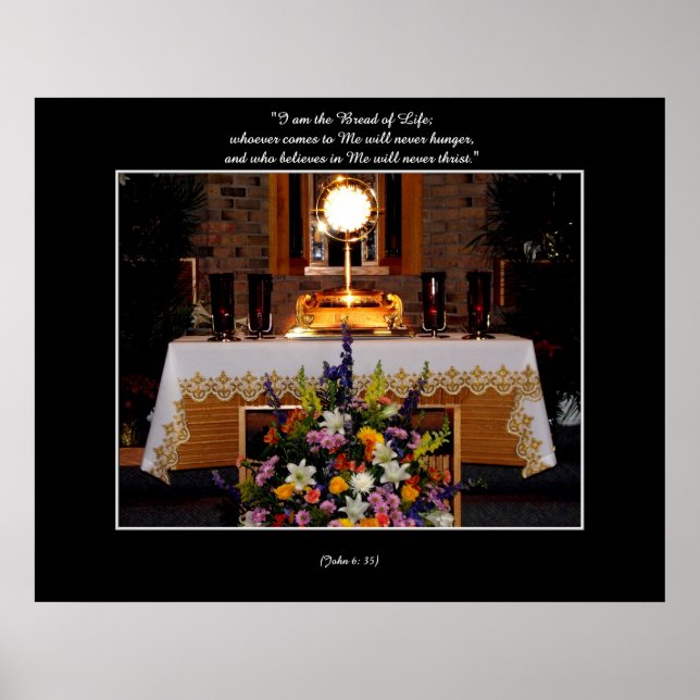 Poster Holy Eucharist (Devant)