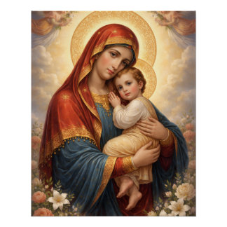 Poster Holy Mother of God – Divine Love & Protection´11