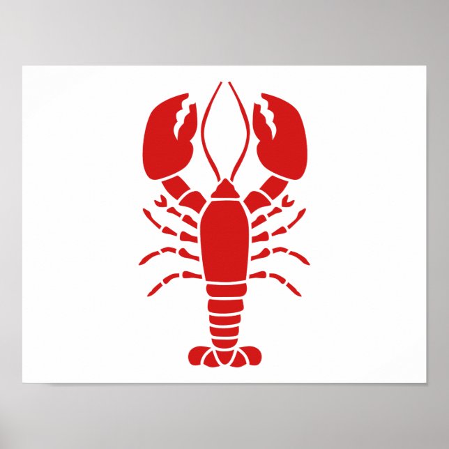 Poster Homard (Devant)