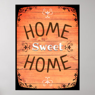 Poster Home Sweet Home