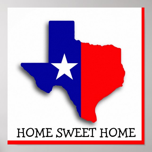 Poster Home Sweet Home (Devant)