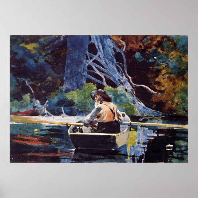 Poster Homer - Guide Andirondack (Devant)