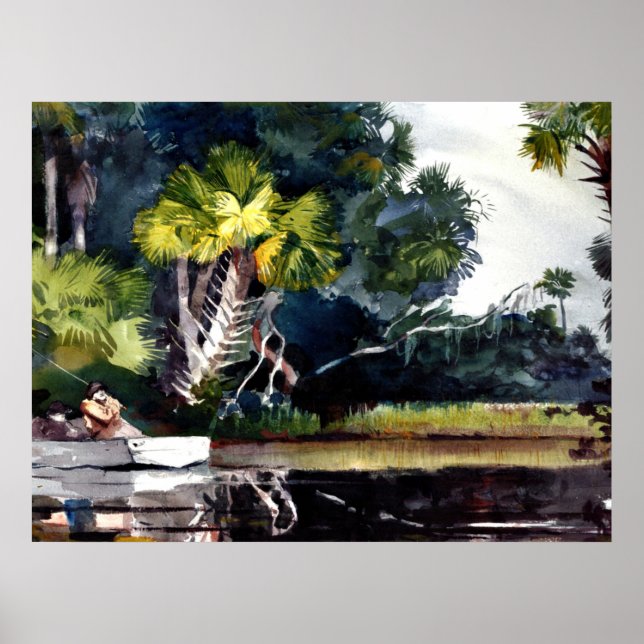 Poster Homer - Homosassa Jungle, (Devant)