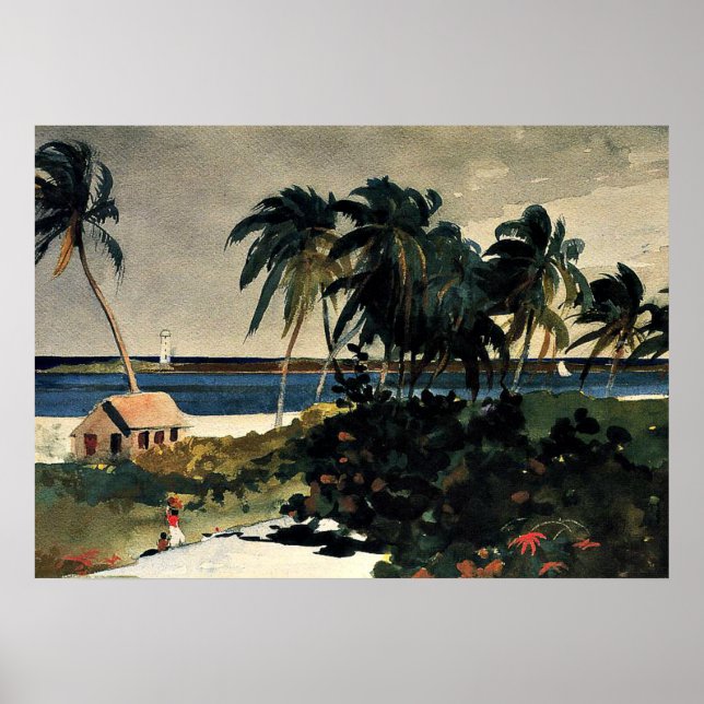 Poster Homer - Nassau 1899 (Devant)