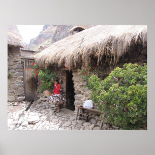 Poster Homes of Peru
