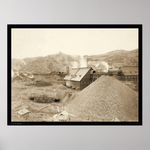 Poster Homestake Gold in Lead City SD 1899