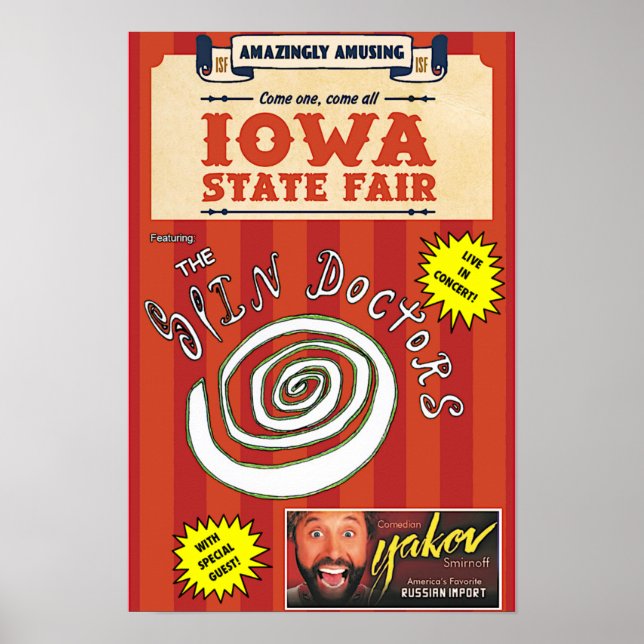 Poster Hommage à l'Iowa State Fair (Devant)