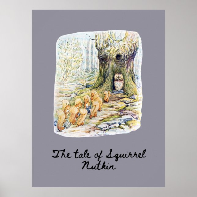 Poster Hommage au hibou (Devant)