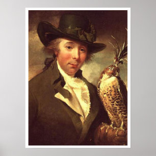 Poster Homme avec Falcon