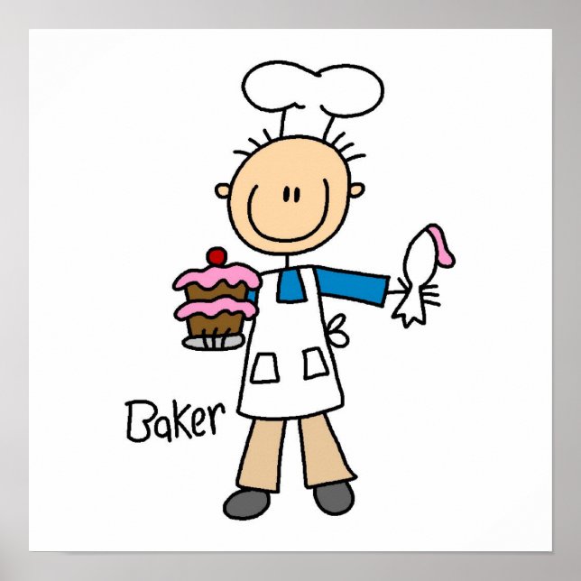 Poster Homme Baker (Devant)