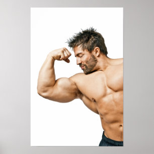 Poster Homme de muscle
