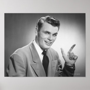 Poster Homme dirigeant 2