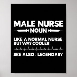 Poster Homme Infirmière Définition Homme Infirmière Meurt