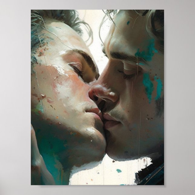 Poster Hommes amoureux (Devant)