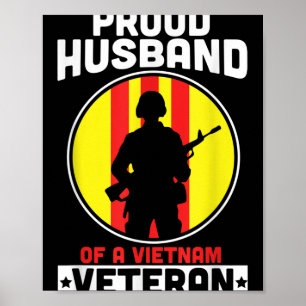 Poster Hommes Fier Mari D'Un Vétérinaire Viêt Nam América