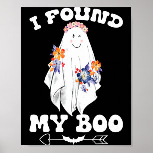 Poster Hommes Fou Boo Fou Boo Drôles de couples Halloween