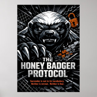 Poster Honey Badger Protocol