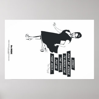 Poster Honey, don't be afraid to reach for the stars.