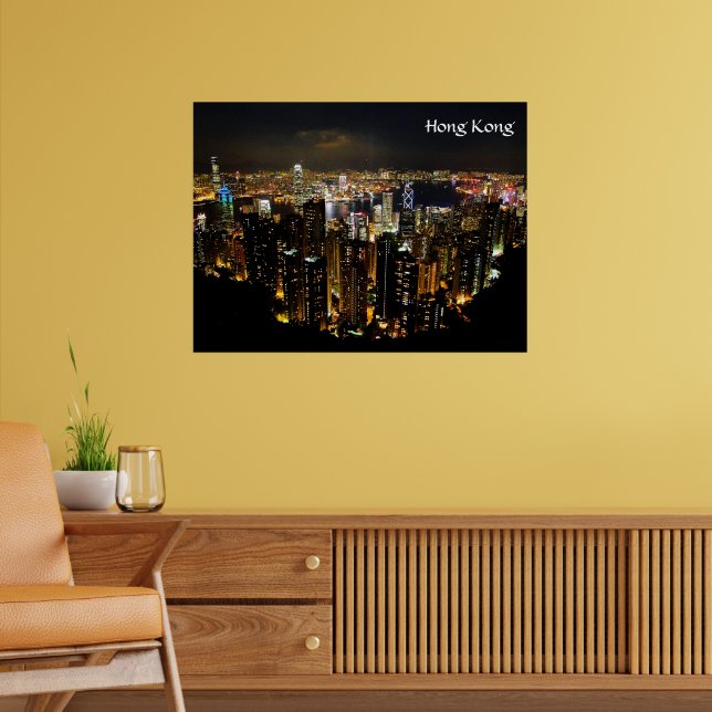 Poster Hong Kong Nightscape (Salon 2)