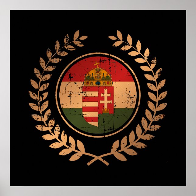 Poster Hongrie (Devant)