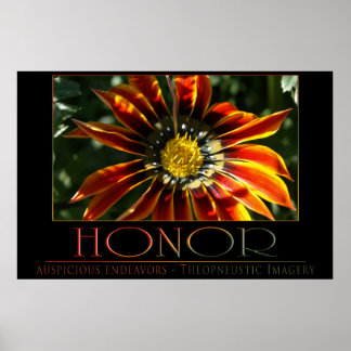 Poster honneur