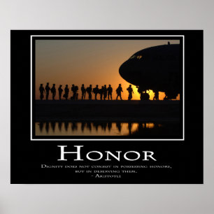 Poster Honneur