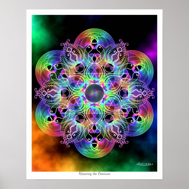 Poster Honorer la femme (Devant)