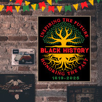 Honorer l'affiche du Mois de l'histoire des Noirs 