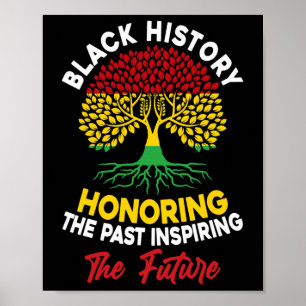 Poster Honorer le passé Inspirant Hommes Futurs Femmes No