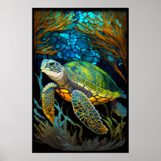Poster Honu Haven Eau De Verre