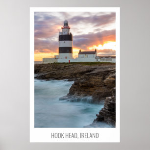 Poster Hook Head, Comté de Wexford, Irlande