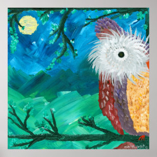 Poster Hoolandia (c) 2013 - images de hibou