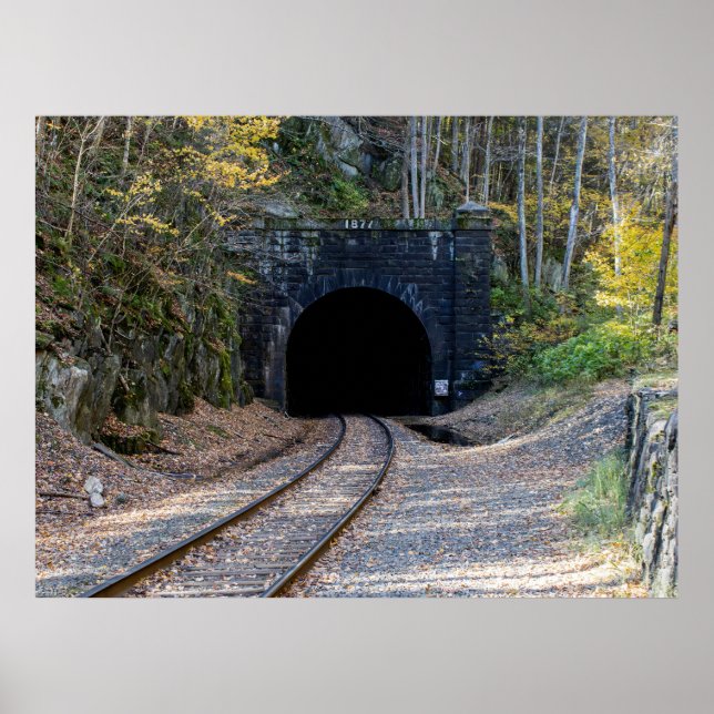 Poster Hoosac Tunnel East Entrance (Devant)