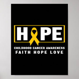 Poster Hope Childhood Cancer - Children Cancer Awards