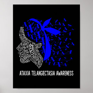 Poster Hope Combattre Ataxia Telangiectasia Sensibilisati