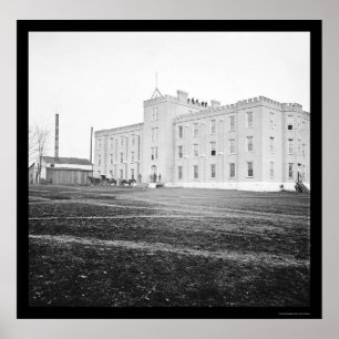 Poster Hôpital de l'Université de Nashville 1864