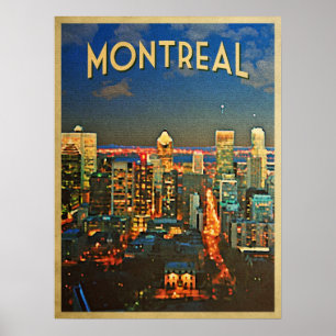 Poster Horizon de Montréal