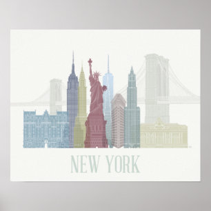 Poster Horizon de New York