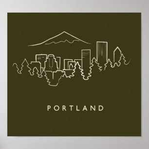 Poster Horizon de Portland