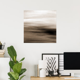 Poster Horizon de sépia